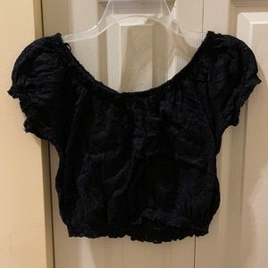 Black Aeropostale Crop Top